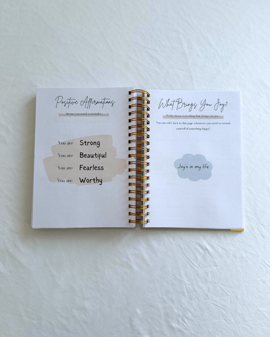 Dream, Plan, Manifest Planner - The Creamiest Beige