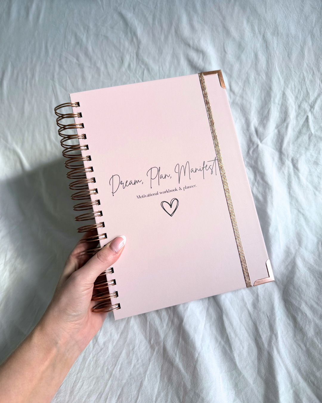 Dream, Plan, Manifest Planner - The Perfect Pink